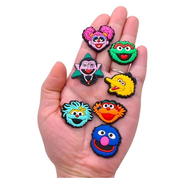 25pcs Sesame Street Croc Charms - Picture 2 of 2